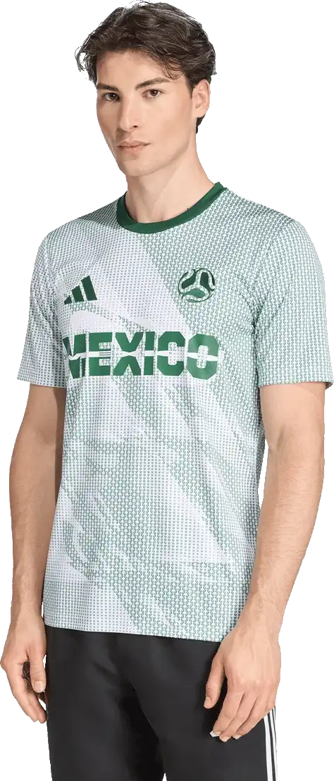 Pánský domácí fotbalový dres Adidas Mexico 25-26 zelený