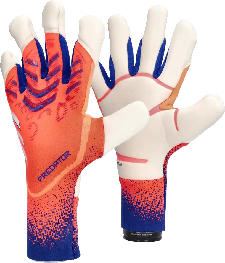 Pánské brankářské rukavice Adidas Predator Pro Hybrid Promo oranžové