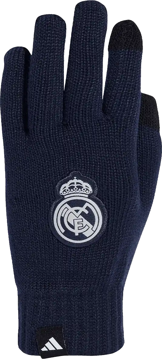 Unisex hráčské fotbalové rukavice Adidas Real Madrid 25/26 modré