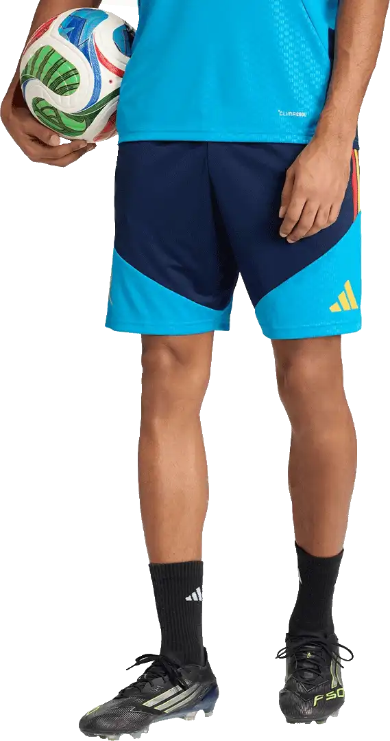 Pánské tréninkové šortky Adidas Španělsko 2026 modré