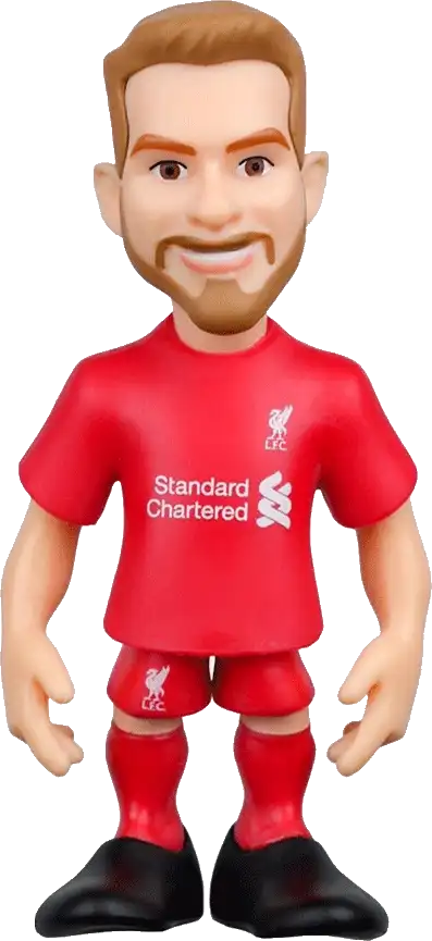 Sběratelská figurka Minix Liverpool FC Alexis Mac Allister 12 cm červená