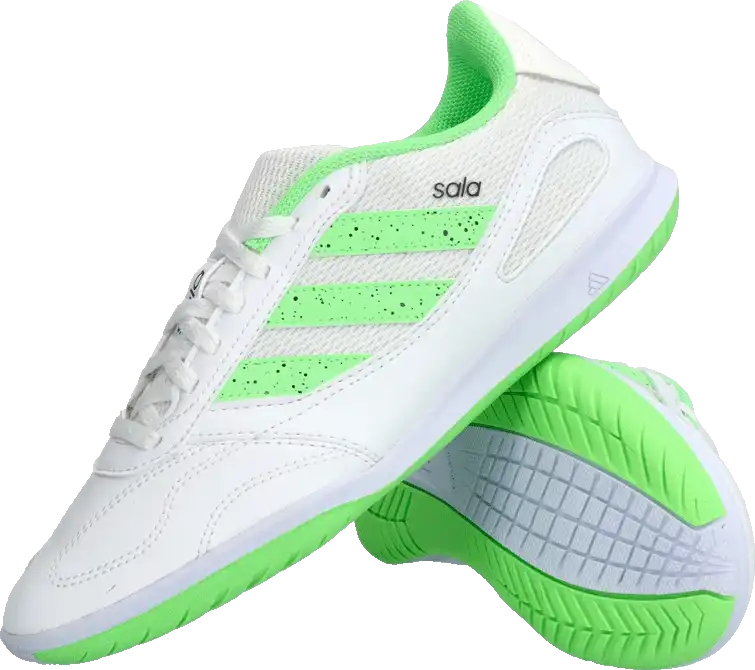 Dětské sálové kopačky Adidas Super Sala Competition III IN bílé3