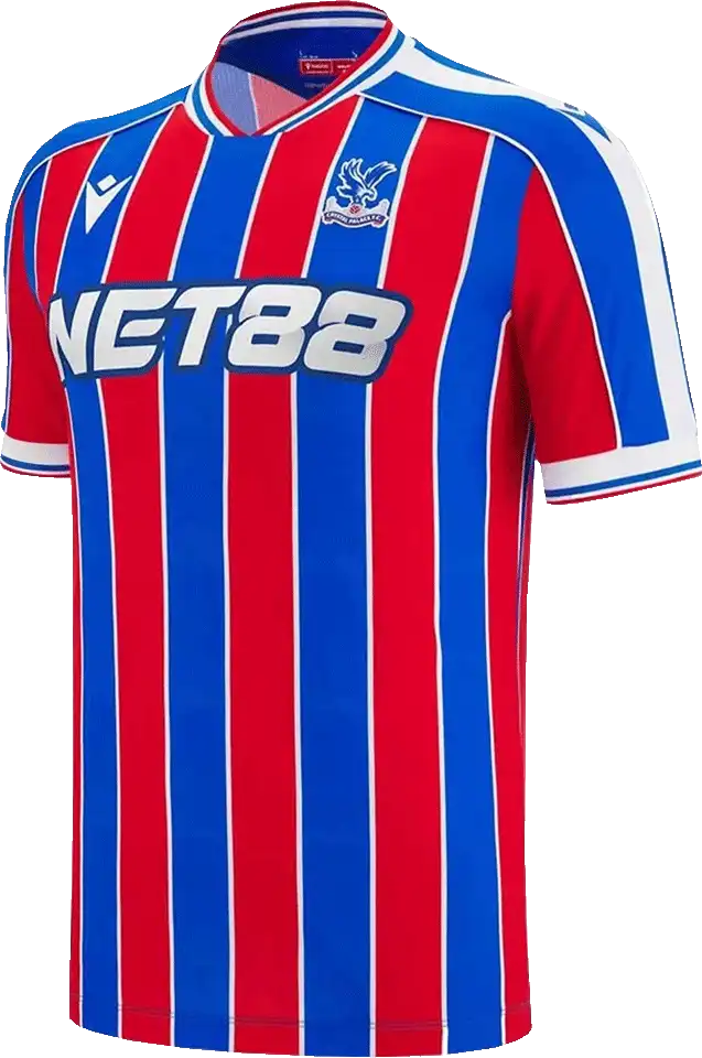 Pánský domácí fotbalový dres Macron Crystal Palace FC 25/26 modro-červený