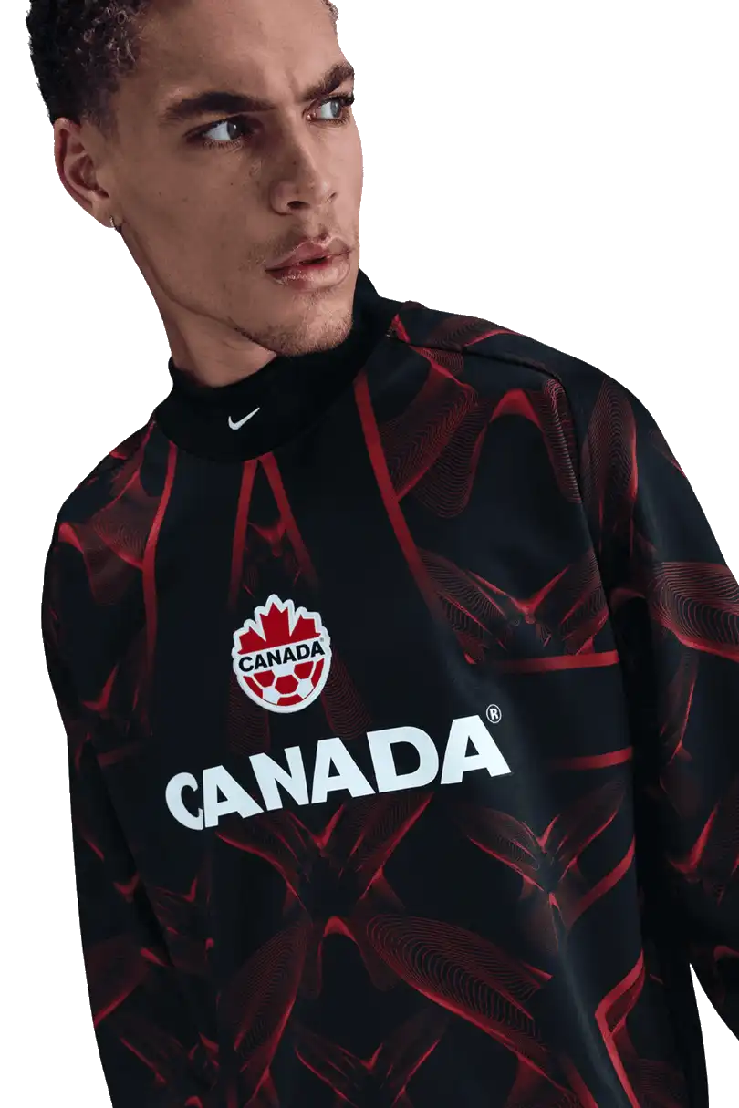 Pánský brankářský dres s dlouhým rukávem Nike Kanada 2026 vícebarevný