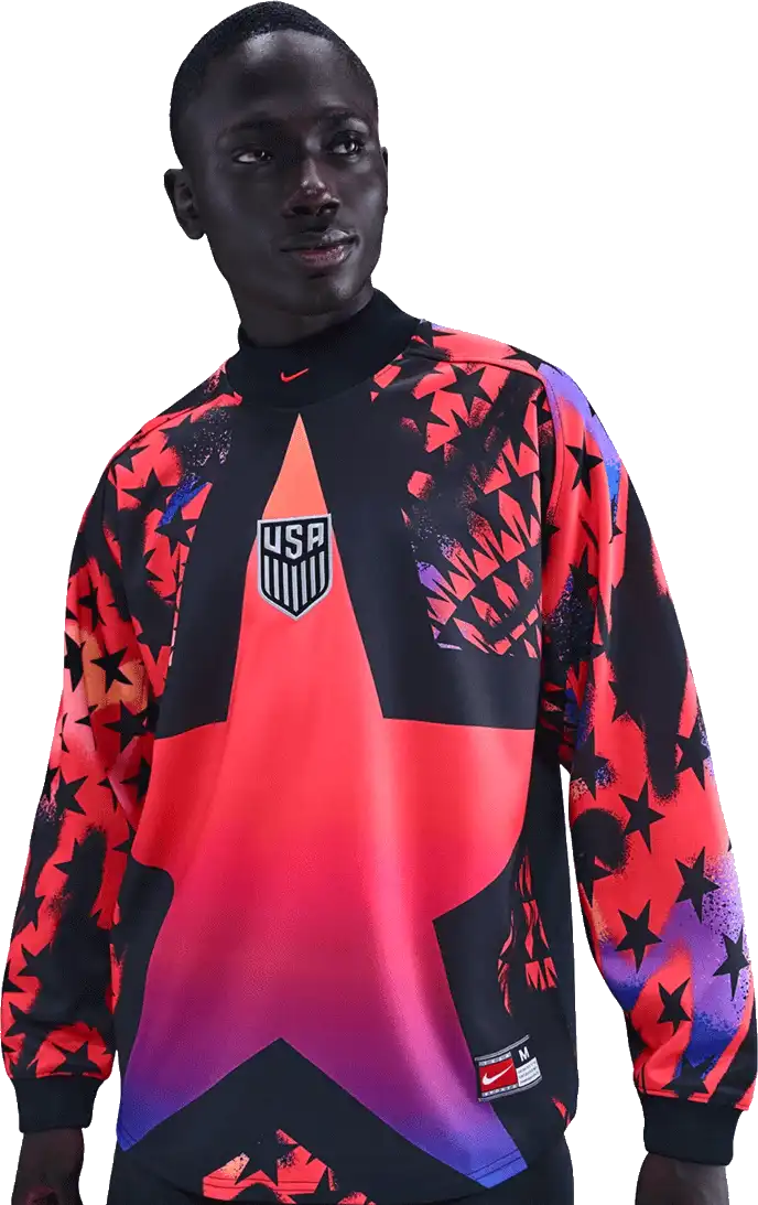Pánský brankářský dres s dlouhým rukávem Nike USA 2026 vícebarevný