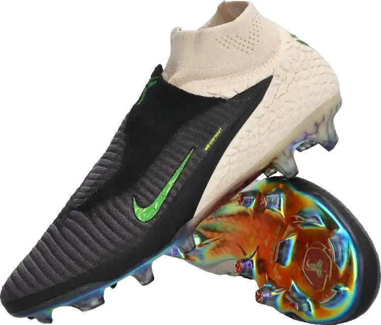Pánské lisovky Nike Phantom 6 High Elite Kobe Bryant FG béžovo-černé