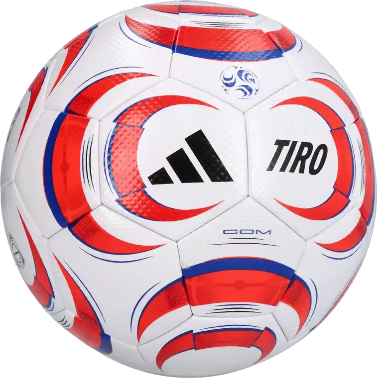 Fotbalový míč Adidas Tiro Competition velikost 4 bílo-červený