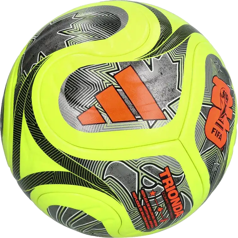 Fotbalový míč Adidas Trionda World Cup 2026 Competition Winter velikost 5 žlutý