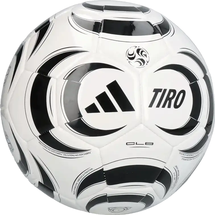Fotbalový míč Adidas Tiro Club velikost 5 bílý