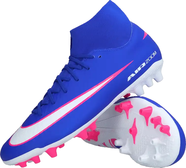 Pánské lisovky Nike Zoom Mercurial Superfly 10 Academy AG modré
