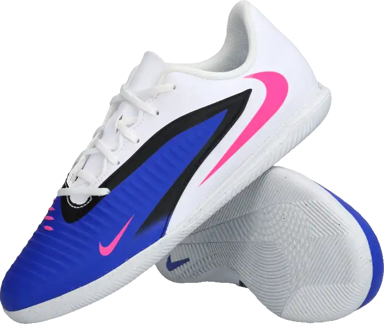 Dětské sálové kopačky Nike Phantom 6 Low Club IC modré