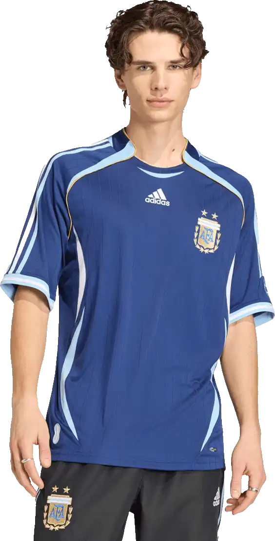Pánský venkovní fotbalový dres Adidas Argentina 2026 modrý