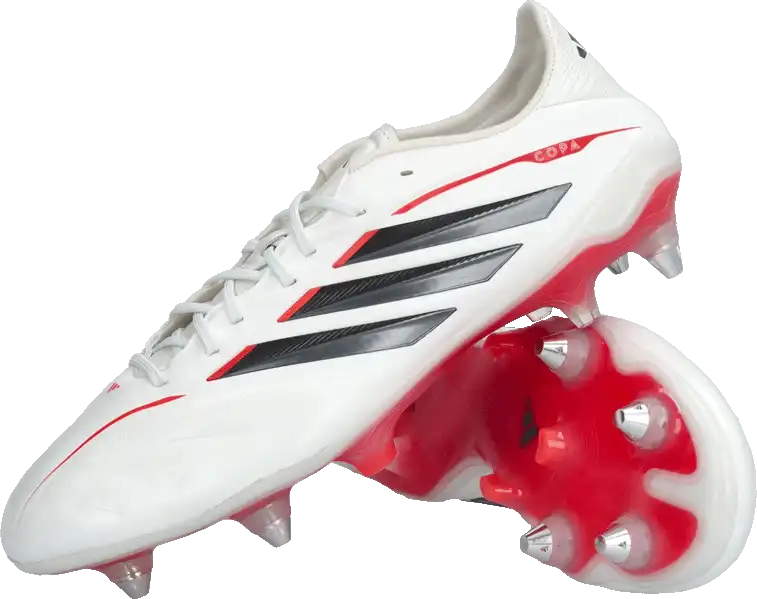 Pánské kopačky kolíky Adidas Copa Pure IV Elite SG bílé