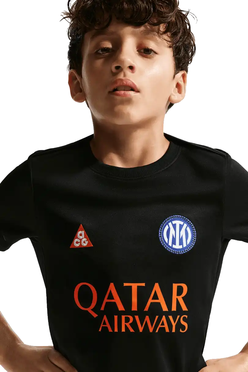 Dětský předzápasový dres Nike Inter Milan x ACG 25/26 Academy Pro černý
