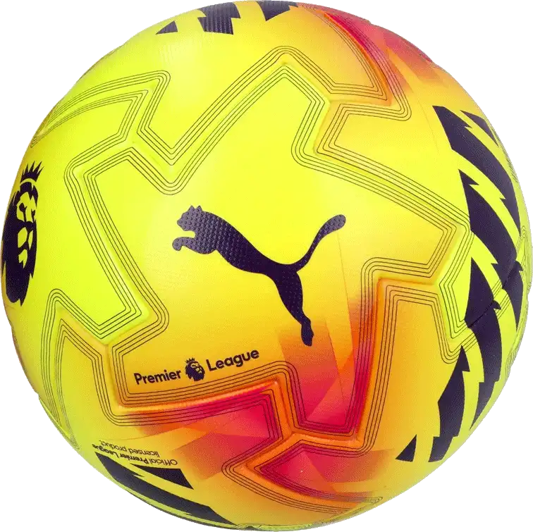 Fotbalový míč Puma Orbita Pro Lights Premier League velikost 5 žlutý