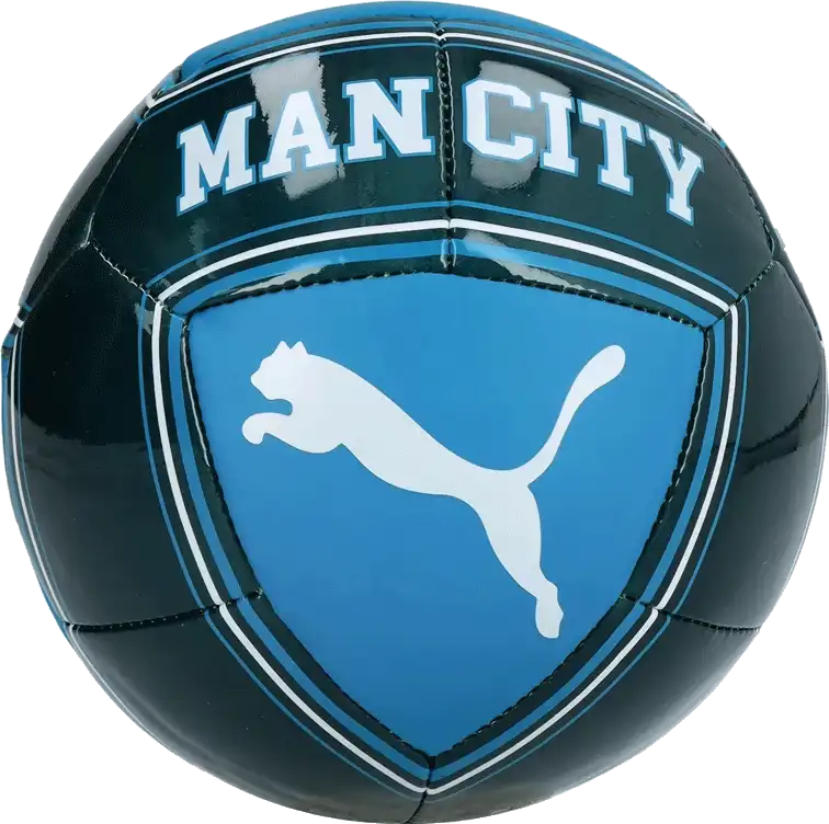 Fotbalový Míč Puma Manchester City 25/26 FtblCulture velikost 1 zelený