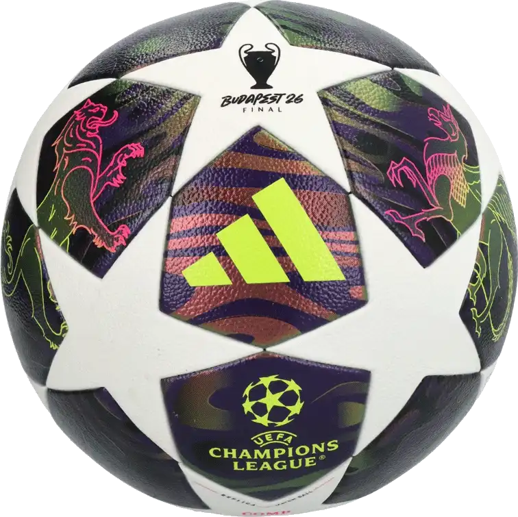 Fotbalový míč Adidas UCL Competition 25/26 Final velikost 4 fialový