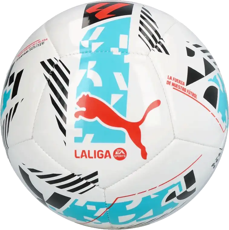 Fotbalový míč Puma Orbita La Liga 1 velikost 1 Mini bílý