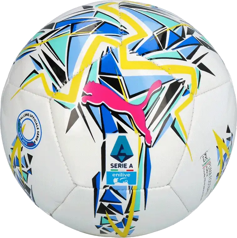 Fotbalový míč Puma Orbita Serie A velikost 1 Mini bílý