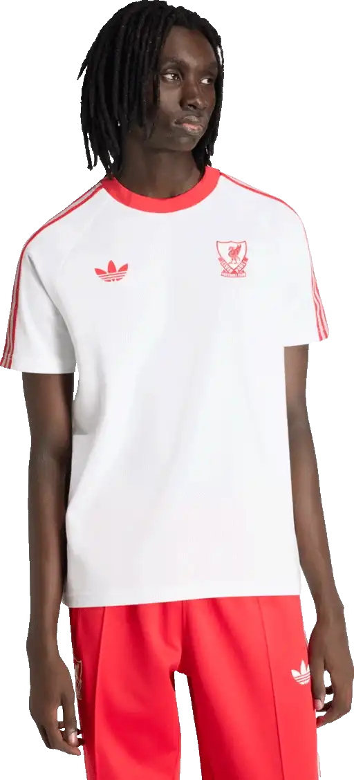 Pánské sportovní tričko Adidas Liverpool FC 25/26 Originals Tee bílé