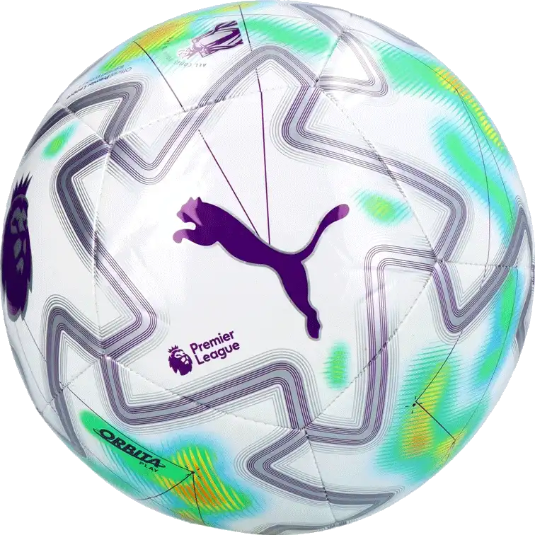 Fotbalový míč Puma Orbita Play Thrill Premier League velikost 4 bílý