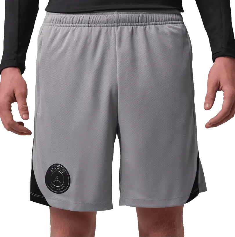 Dětské fotbalové šortky Nike PSG 25/26 Strike Night Edition šedé