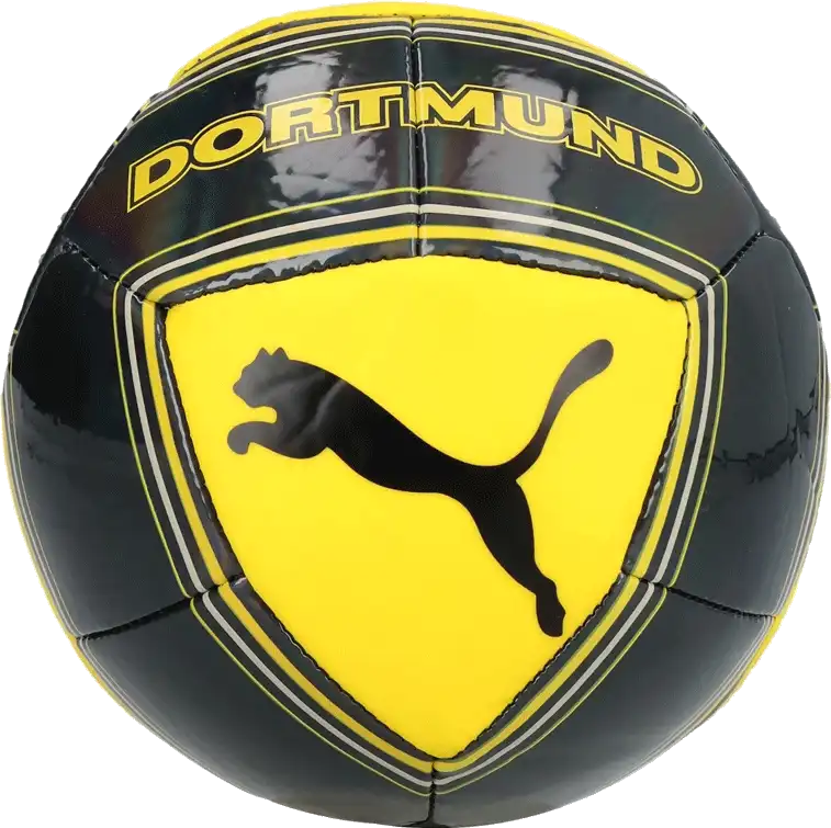 Fotbalový míč Puma Borussia Dortmund 25/26 FtblCulture velikost 1 Mini černý