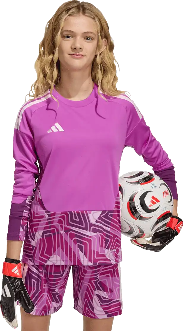 Dětský brankářský dres Adidas Tiro 26 Competition GK růžový