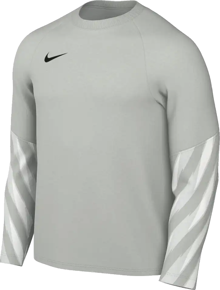 Pánský brankářský dres s dlouhým rukávem Nike Dri-FIT V šedý
