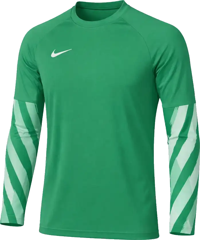 Dětský brankářský dres s dlouhým rukávem Nike Dri-FIT V zelený