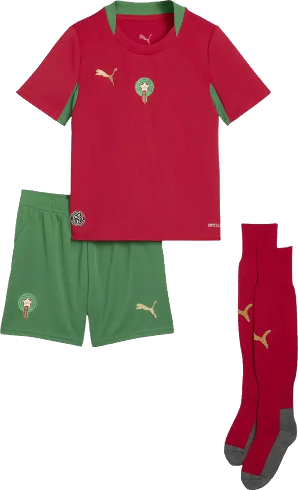 Dětská domácí souprava Puma Maroko 2026 pro malé děti červená