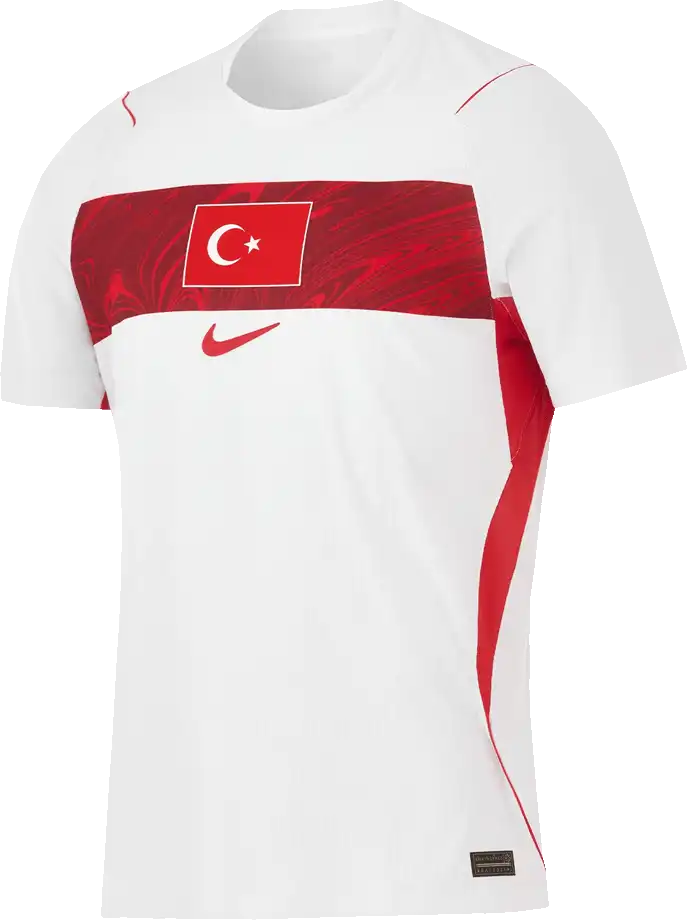 Pánský venkovní zápasový fotbalový dres Nike Turecko 2026 bílý