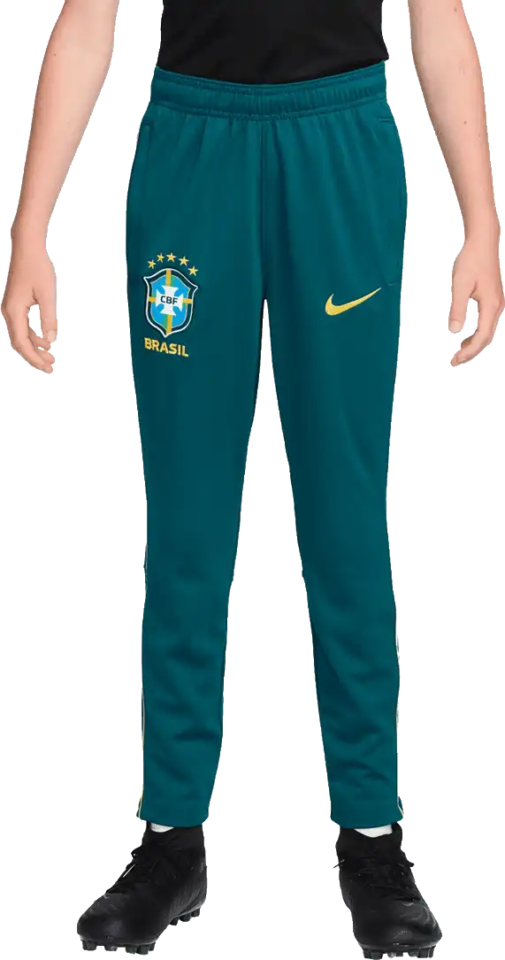 Dětské kalhoty Nike Brazílie 2026 Academy Pro zelené