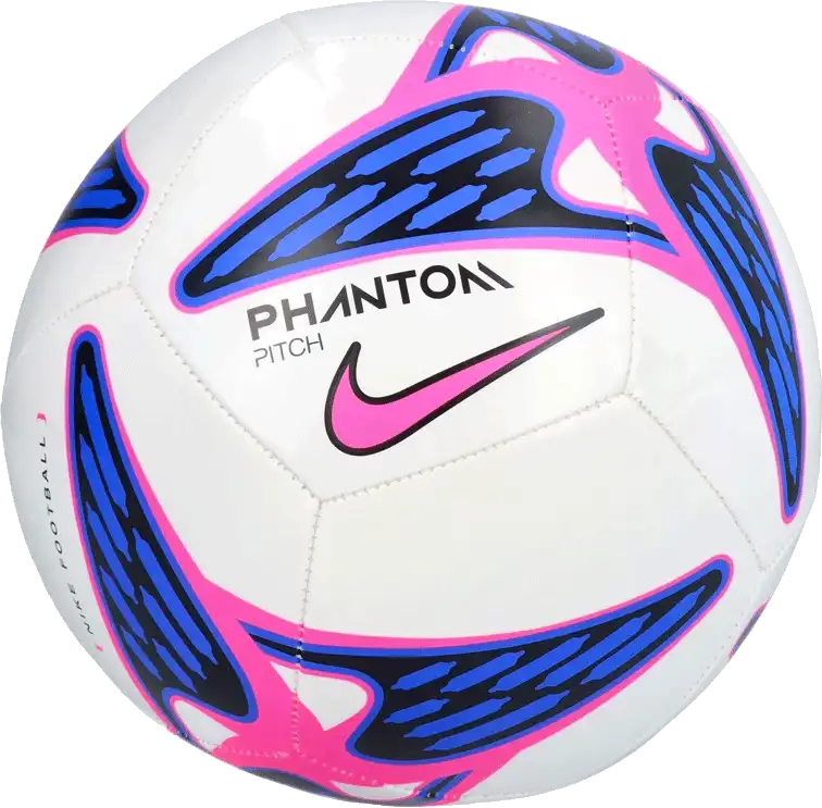 Fotbalový míč Nike Phantom velikost 4 bílo-modrý