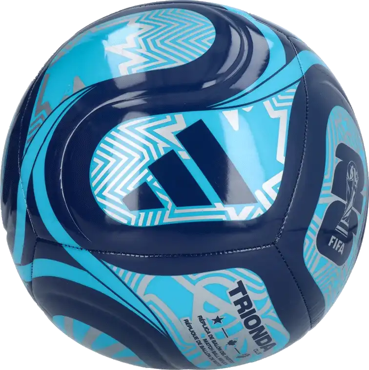 Fotbalový míč Adidas Trionda World Cup 2026 Club velikost 4 modrý