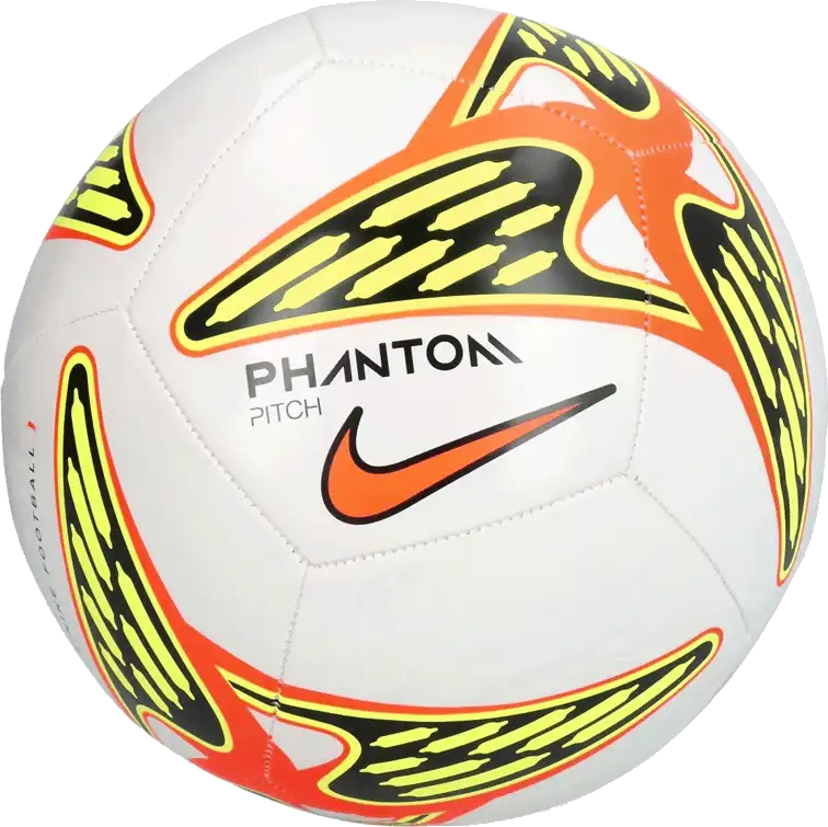 Fotbalový míč Nike Phantom velikost 5 bílo-oranžový