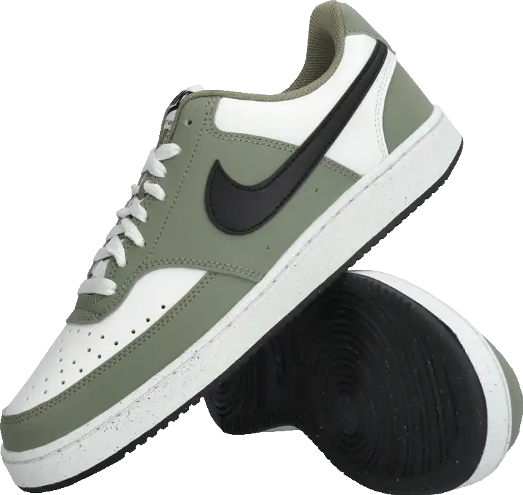 Pánská lifestylová obuv Nike Court Vision Low bílo-zelená5