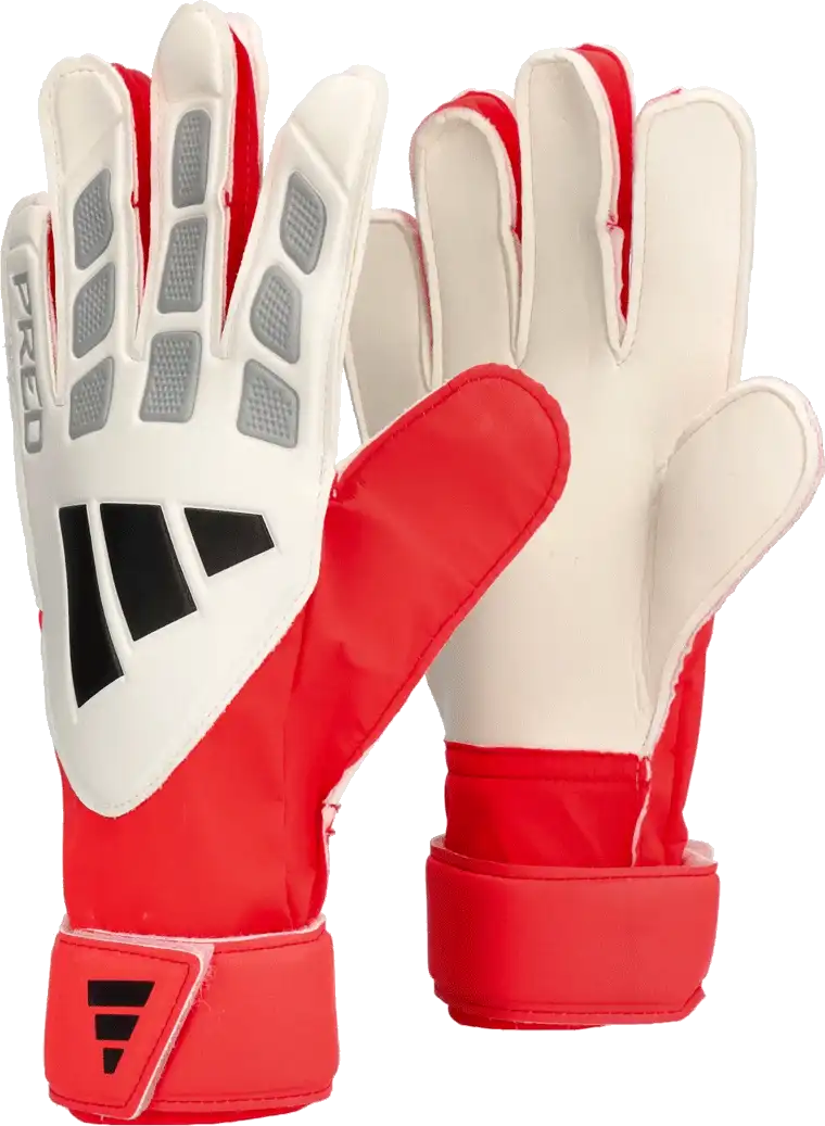 Pánské brankářské rukavice Adidas Predator Training bílo-červené