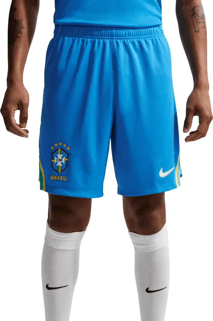 Pánské domácí fotbalové šortky Nike Brazílie 2026 modré
