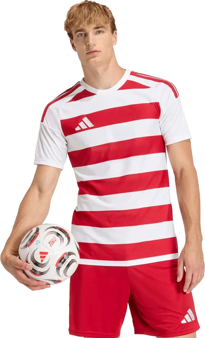 Pánský fotbalový dres Adidas Hooped 26 bílo-červený