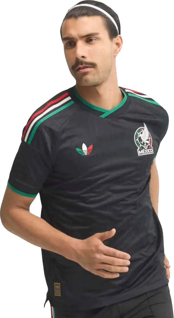 Pánský třetí zápasový dres Adidas Originals Mexiko 2026 černý