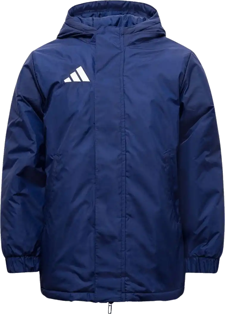 Dětská jednoduchá bunda Adidas Entrada 26 Stadium modrá