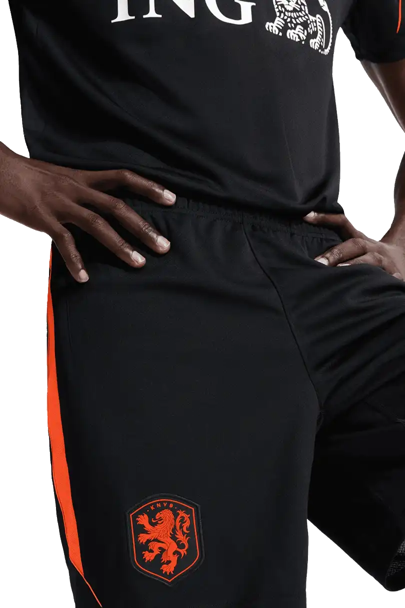 Pánské pleteninové šortky Nike Nizozemí 2026 Strike černé