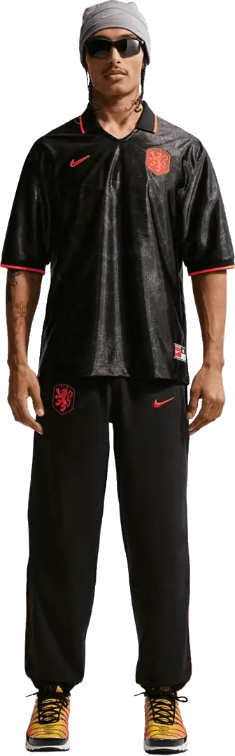 Pánské tréninkové tričko Nike Nizozemí 2026 Energy černé