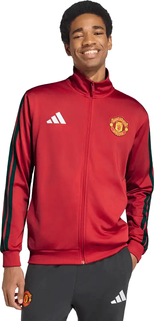 Pánský sportovní top Adidas Manchester United 26/27 DNA Track Top červený