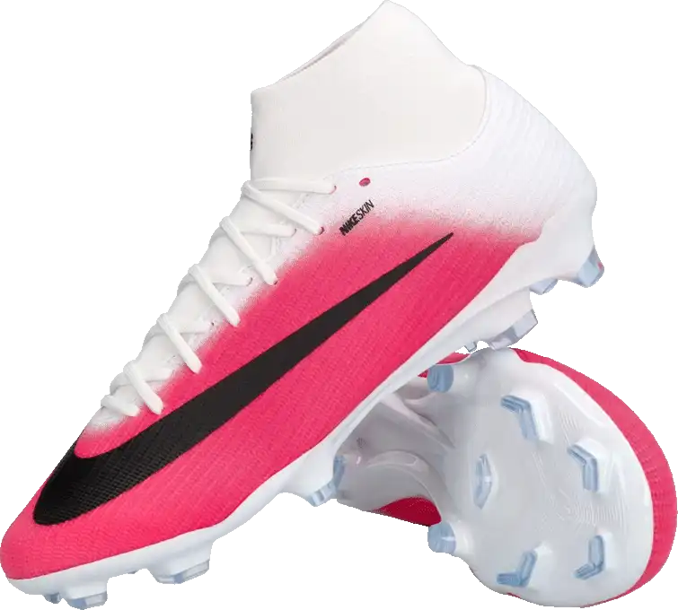 Pánské lisovky Nike Zoom Mercurial Superfly 11 Academy FG/MG bílo-růžové