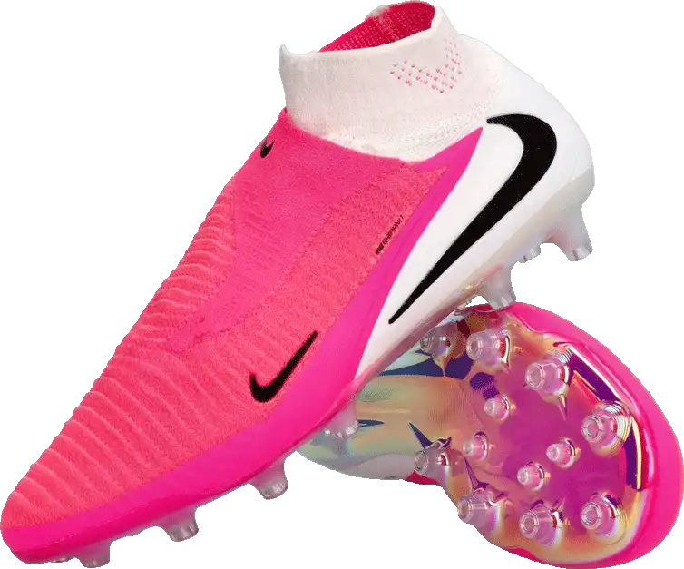 Pánské lisovky Nike Phantom 6 High Elite AG-PRO BTK bílo-růžové