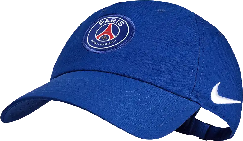 Unisex fotbalová kšiltovka Nike PSG 26/27 Club modrá