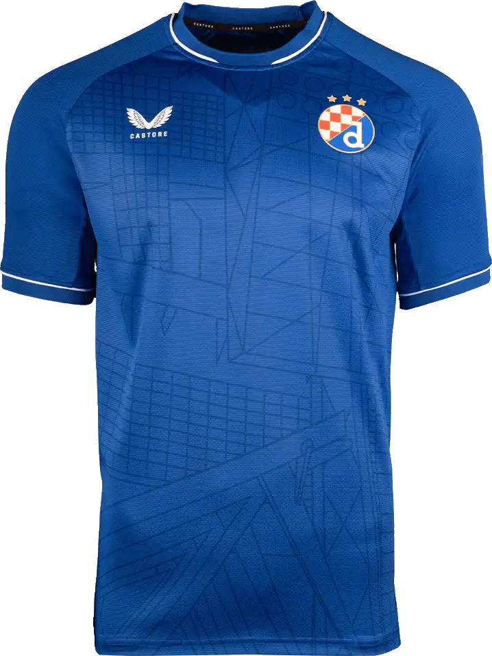Dětský domácí fotbalový dres Castore Dinamo Záhřeb 26/27 modrý