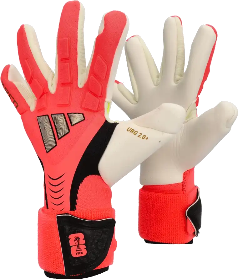 Pánské brankářské rukavice adidas Predator Pro Strap červené